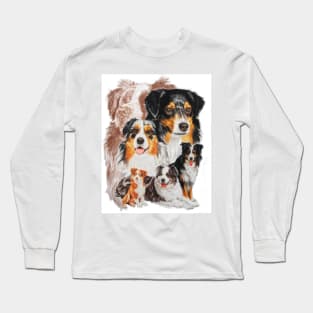 Australian Shepherd Medley Long Sleeve T-Shirt